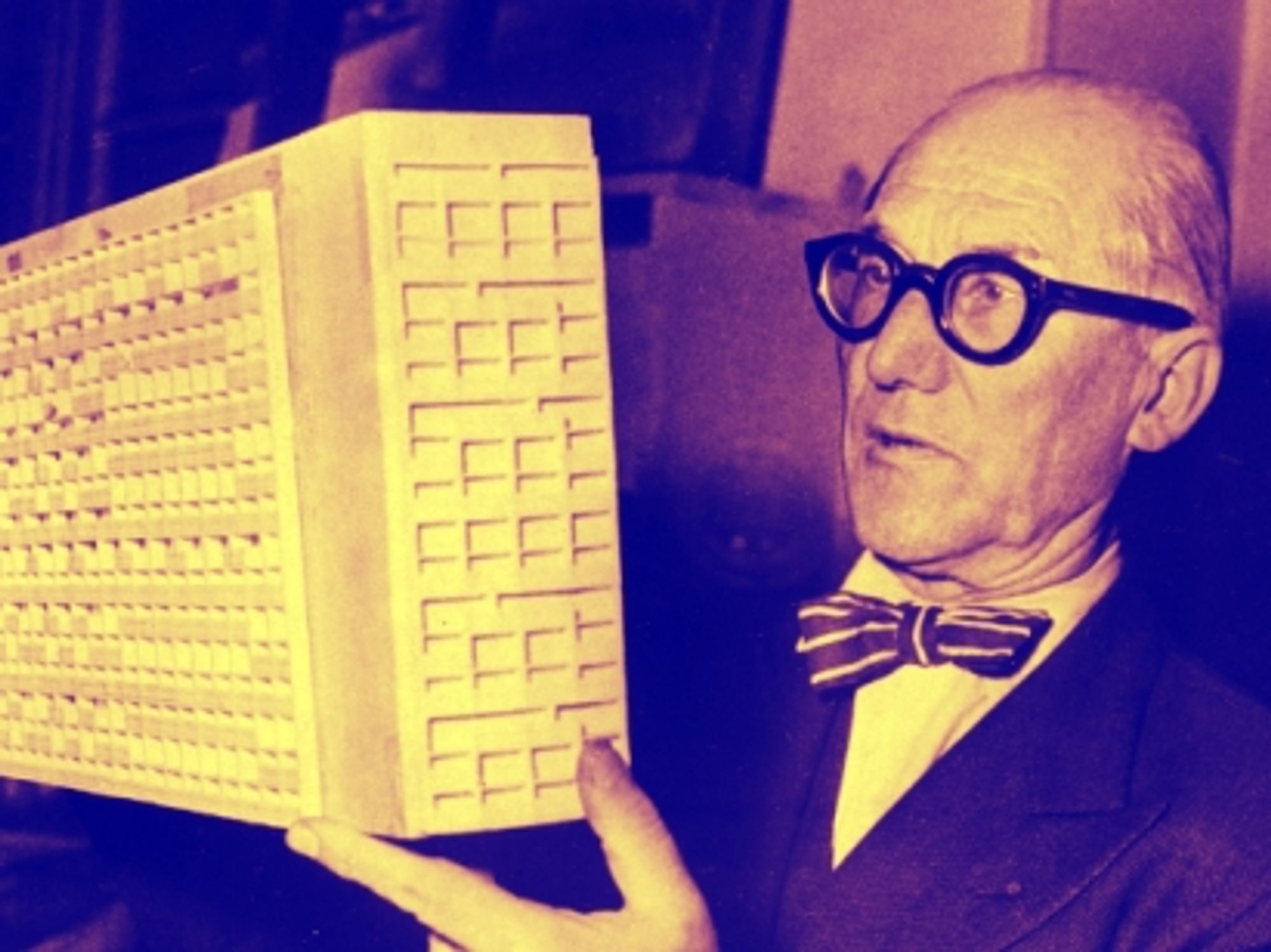 Le Corbusier, in 1962.