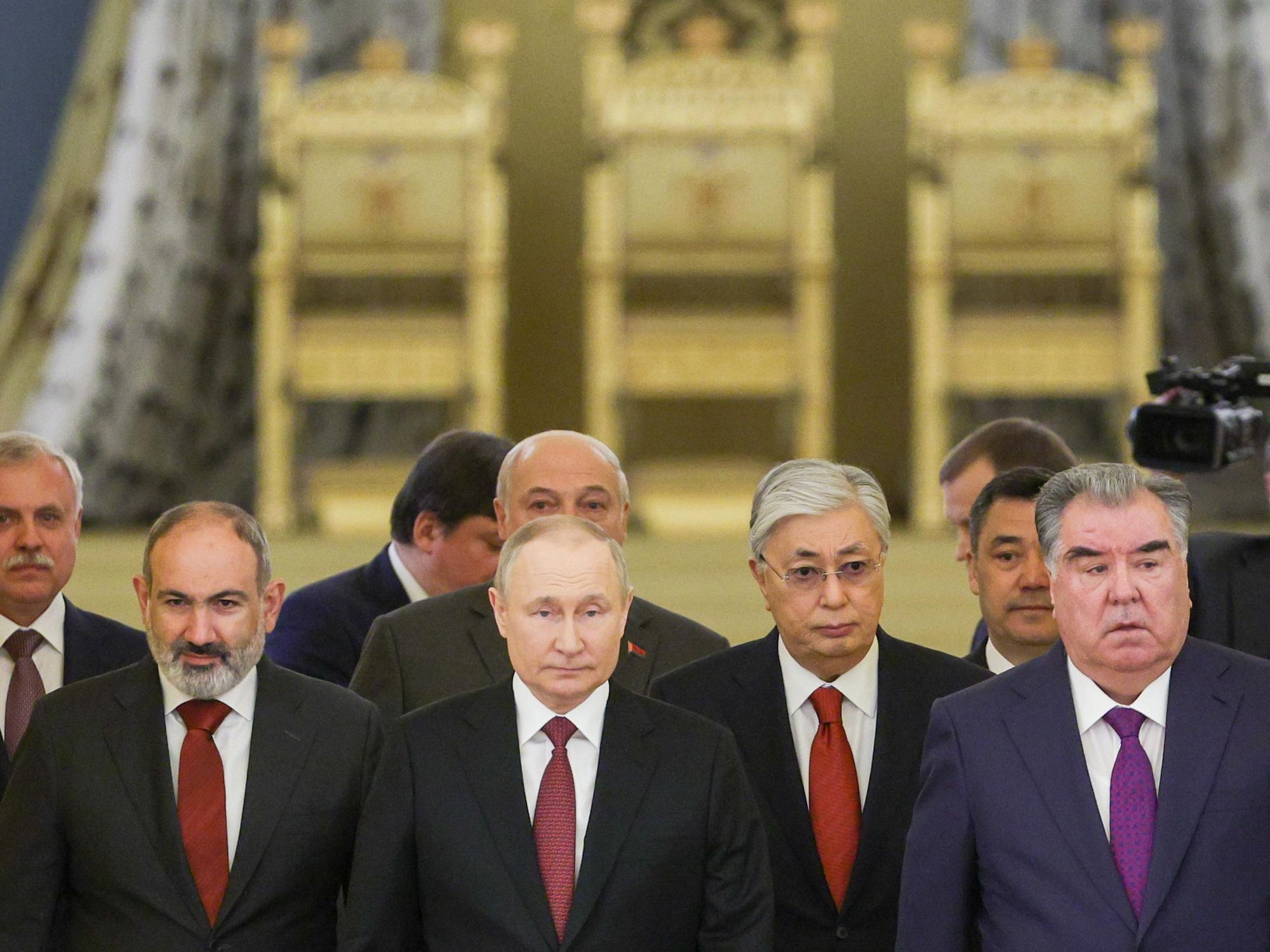 Leaders of CSTO member states