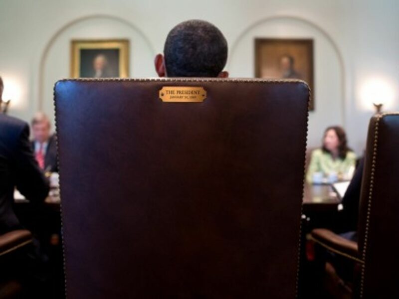 Leading from behind?