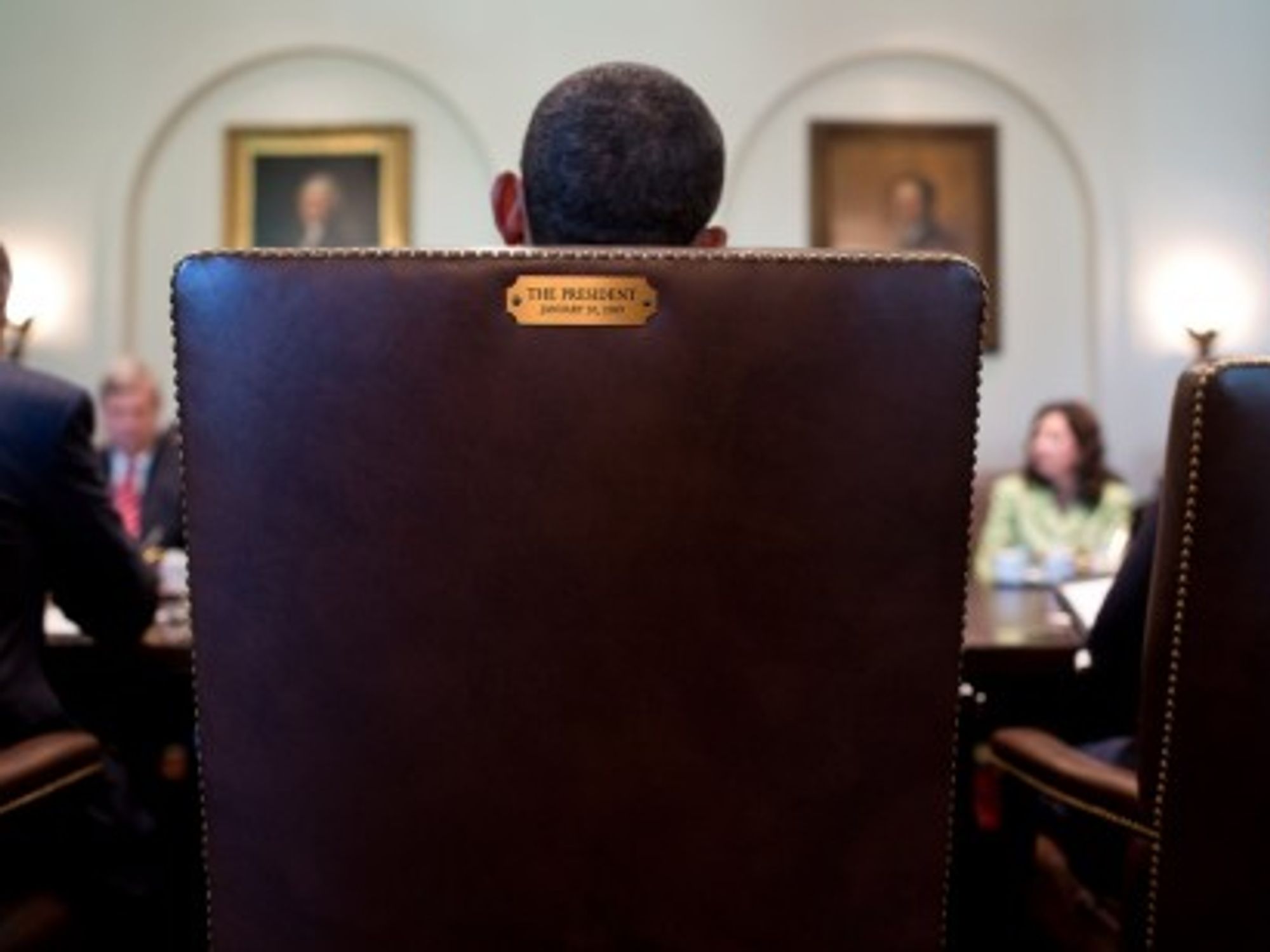Leading from behind?