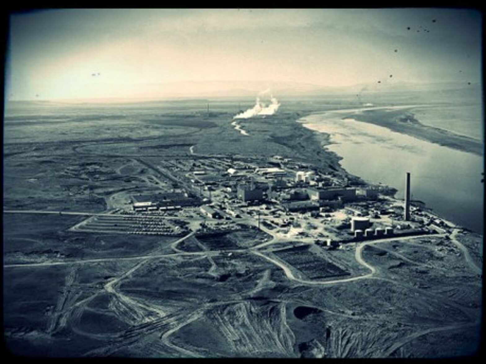 Leaking radioactive sludge