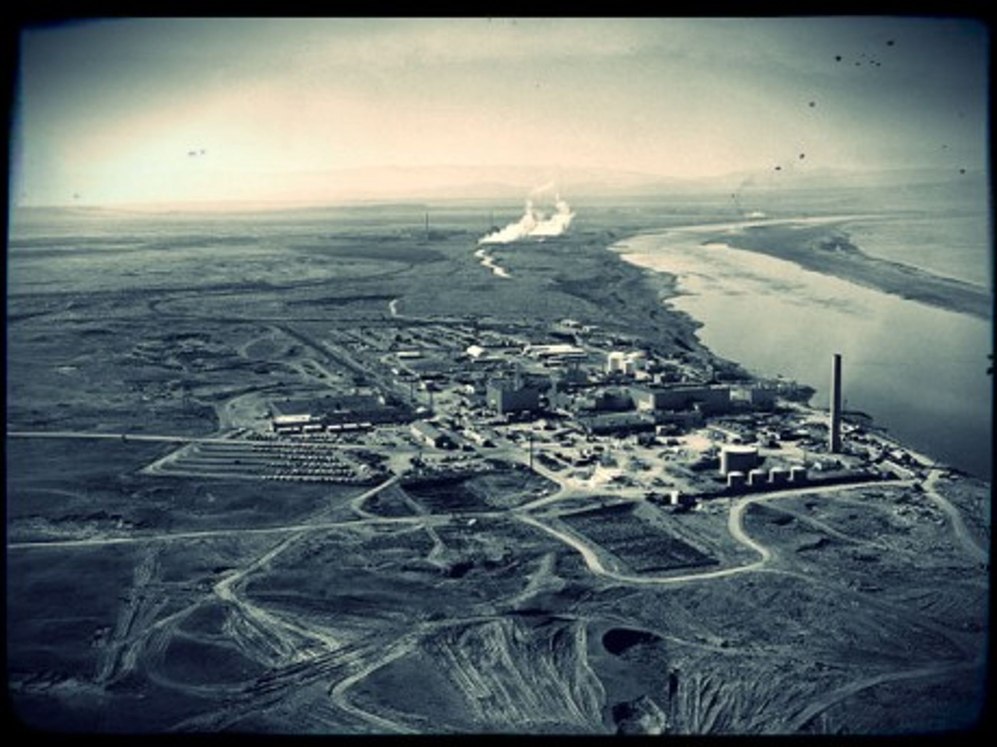 Leaking radioactive sludge