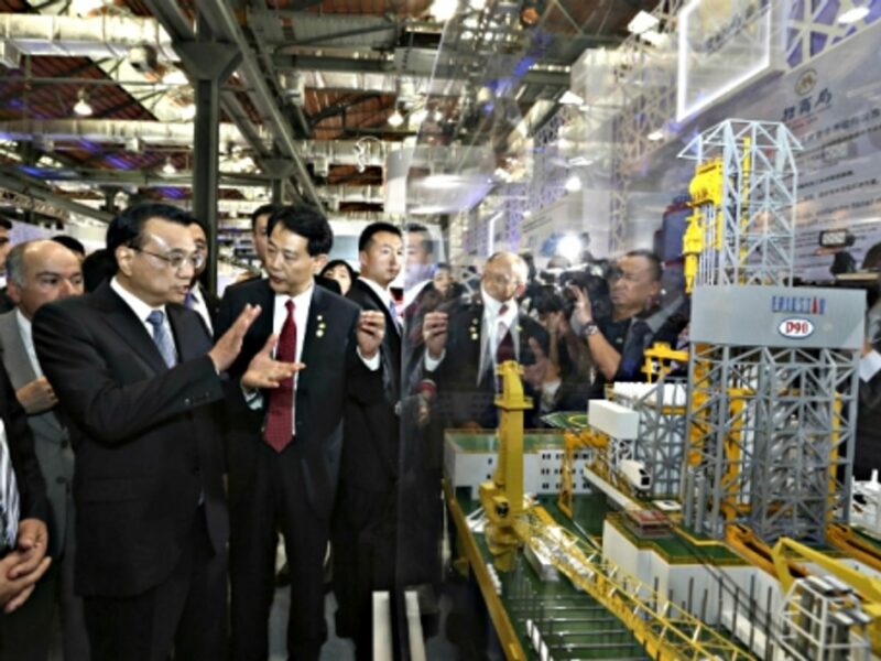 Li Keqiang in Rio De Janeiro on May 21