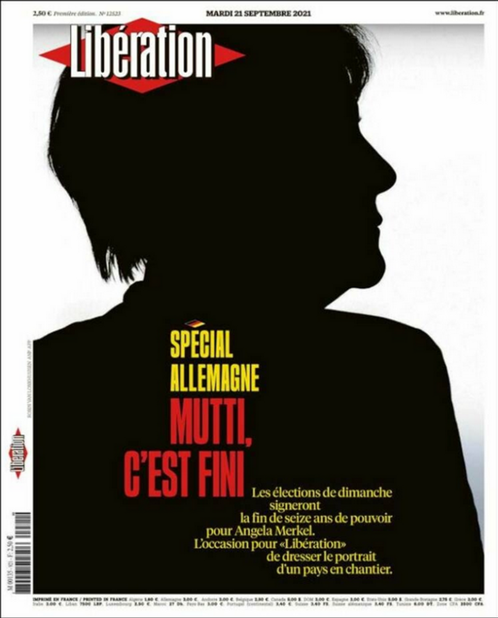 Libération, 09/21/2021