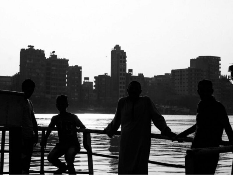 Life along the Nile river