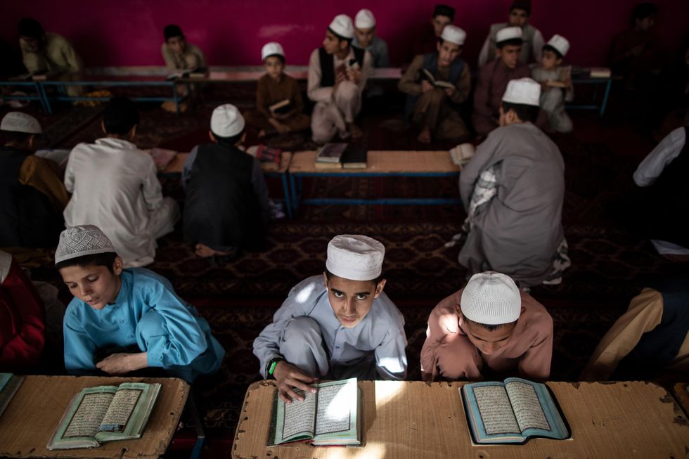 Life is enclosed within the walls of the school and is subject to a strict 24-hour schedule