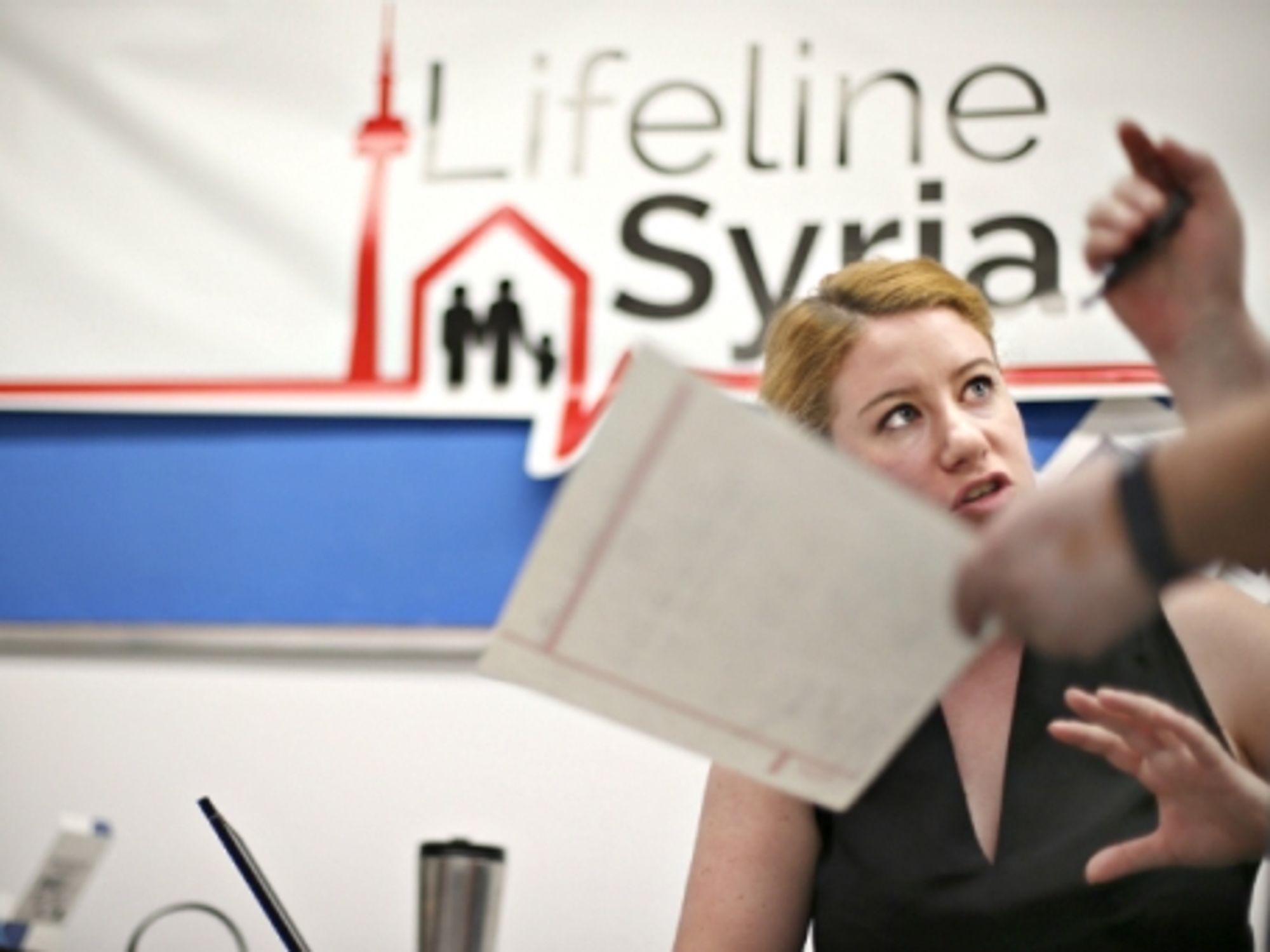 Lifeline Syria, a Toronto-based organization that helps Syrian refugees.