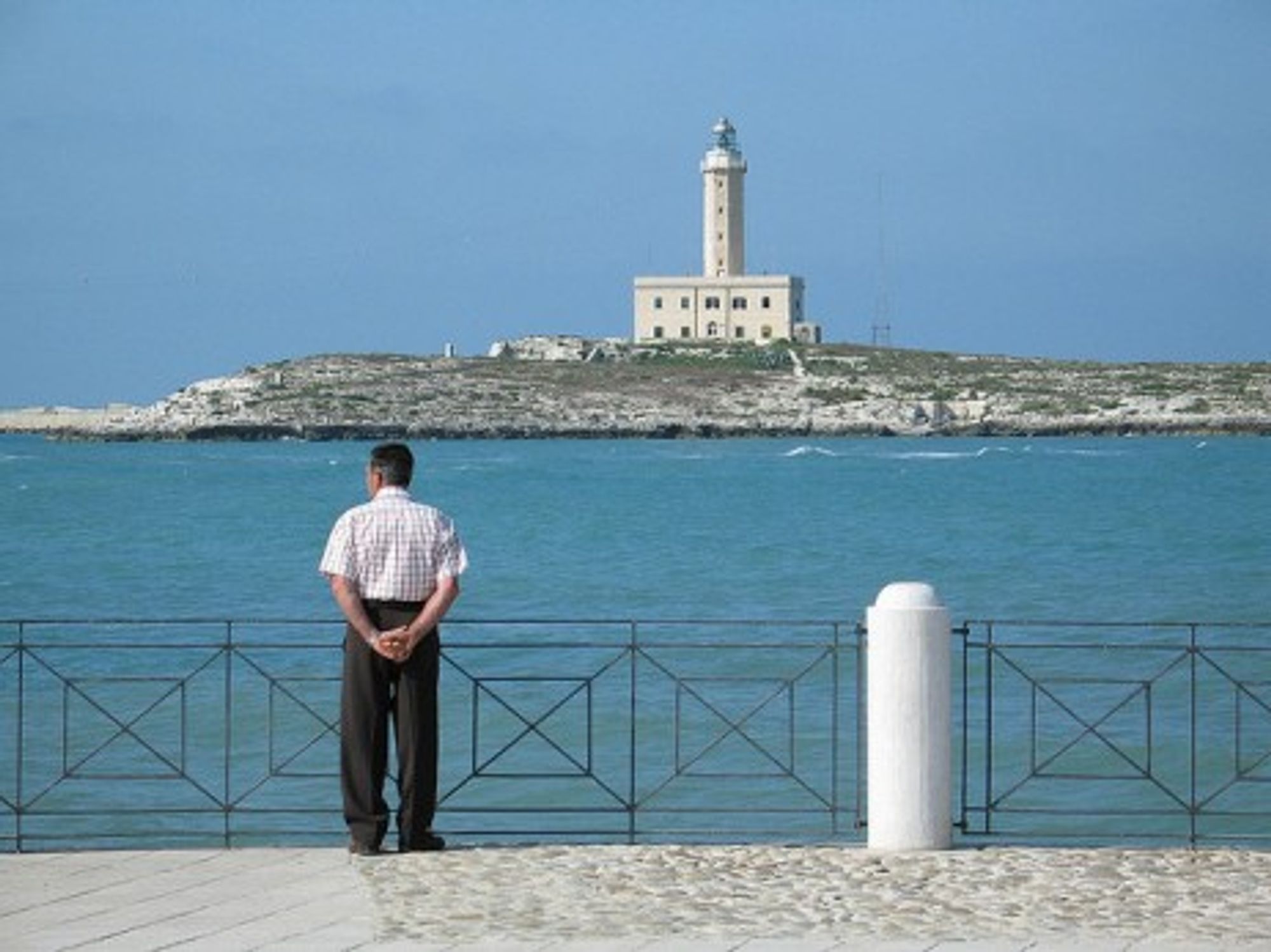 Lighthouse in Vieste, Italy (Roby Ferrari)