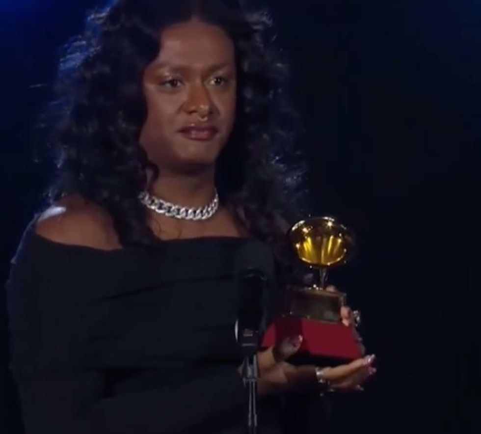 Liniker Barros is the first transgender artist to win a Latin Grammy