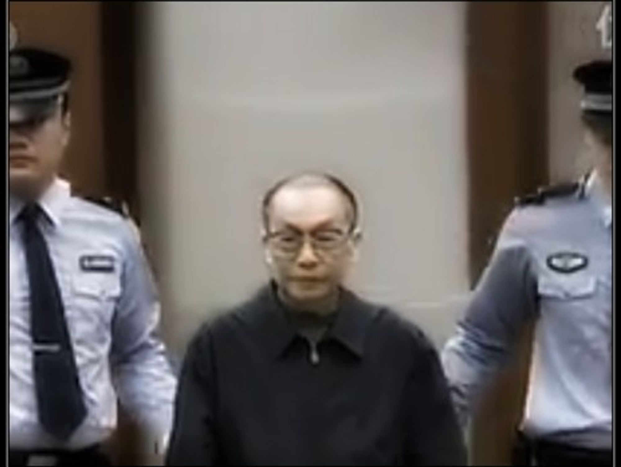 Liu Zhijun in court