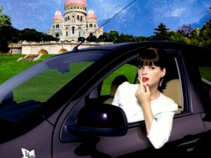 Lolita Lempicka's version of the Nissan Micra