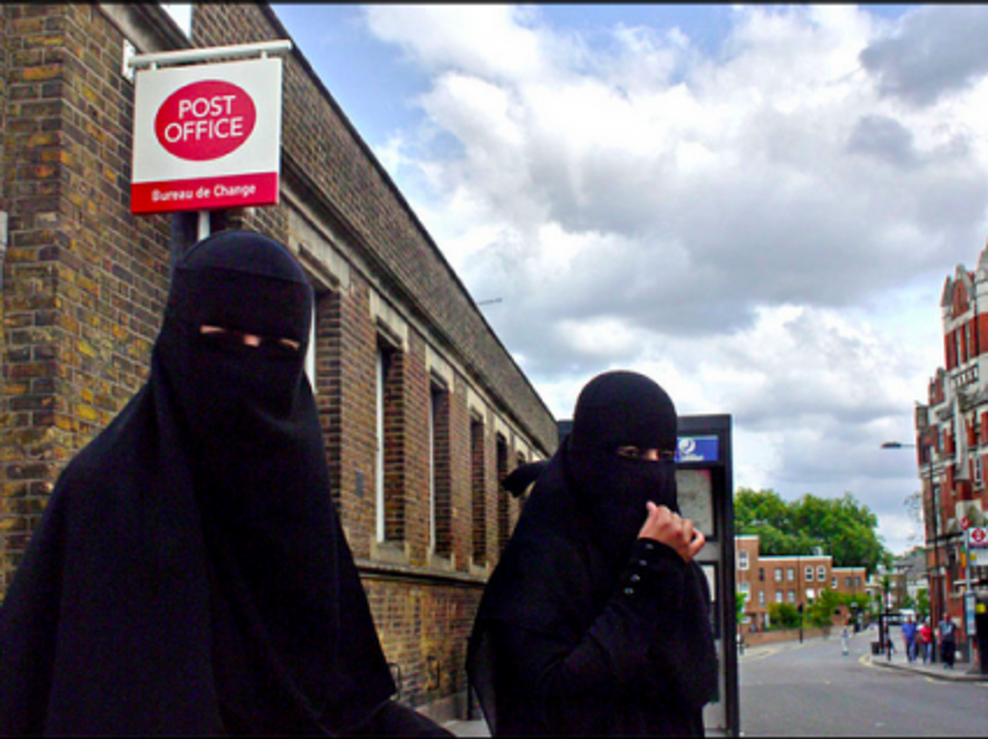 London bus stop