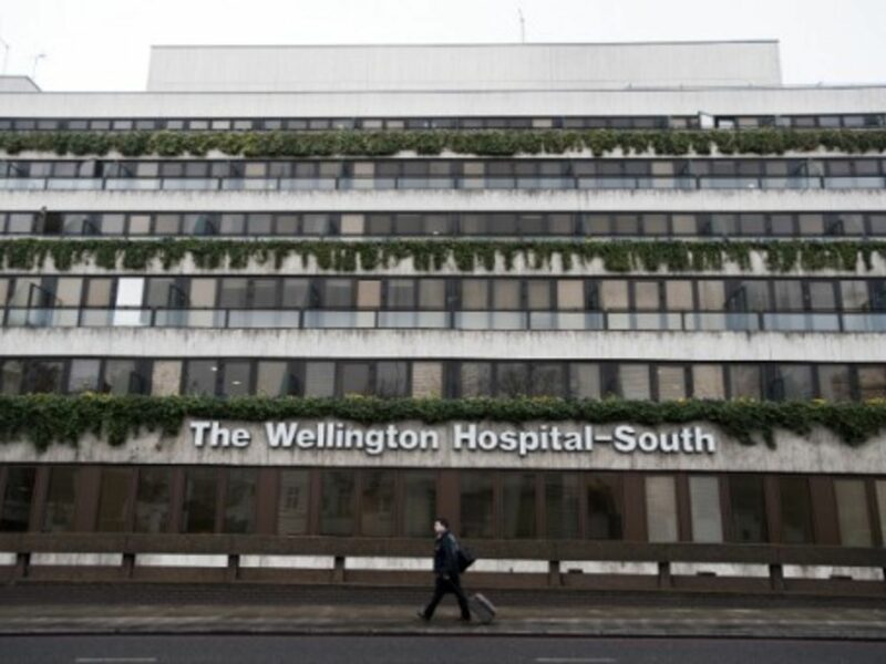 London's Wellington Hospital, famous in China after Olympic star Liu Xiang's stay there.