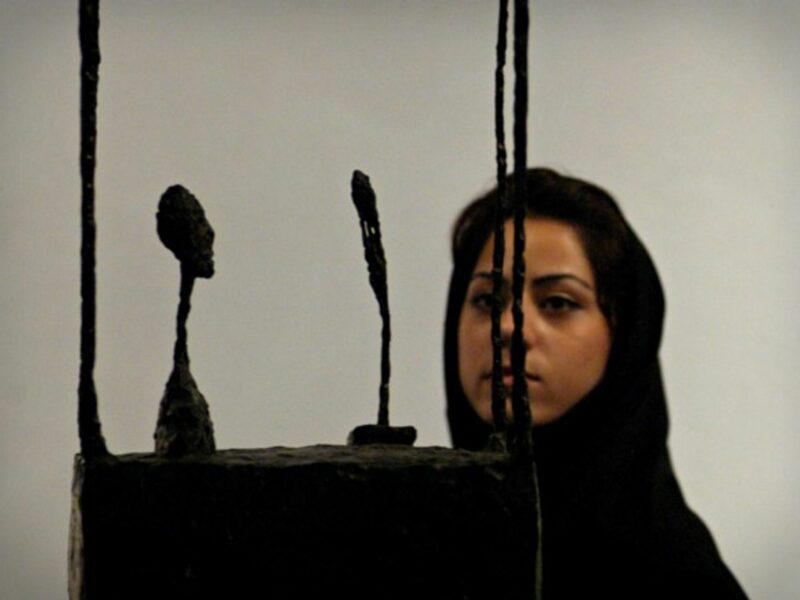 Looking at Giacometti 'In Cage' at Tehran's Museum of Contemporary Art