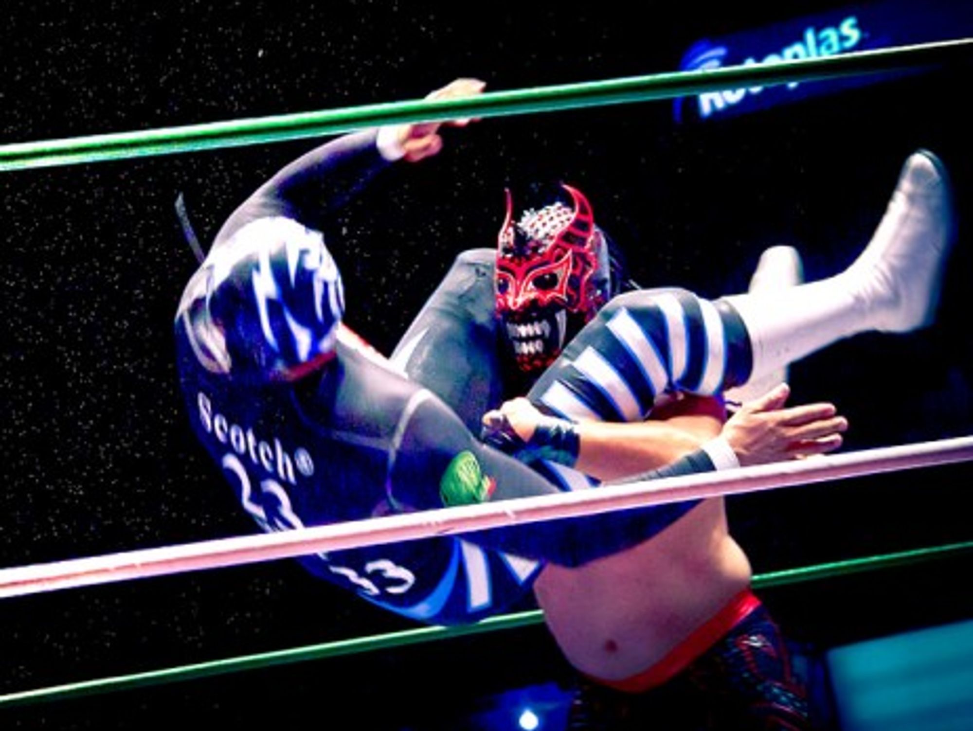 "Luchadores" in Mexico