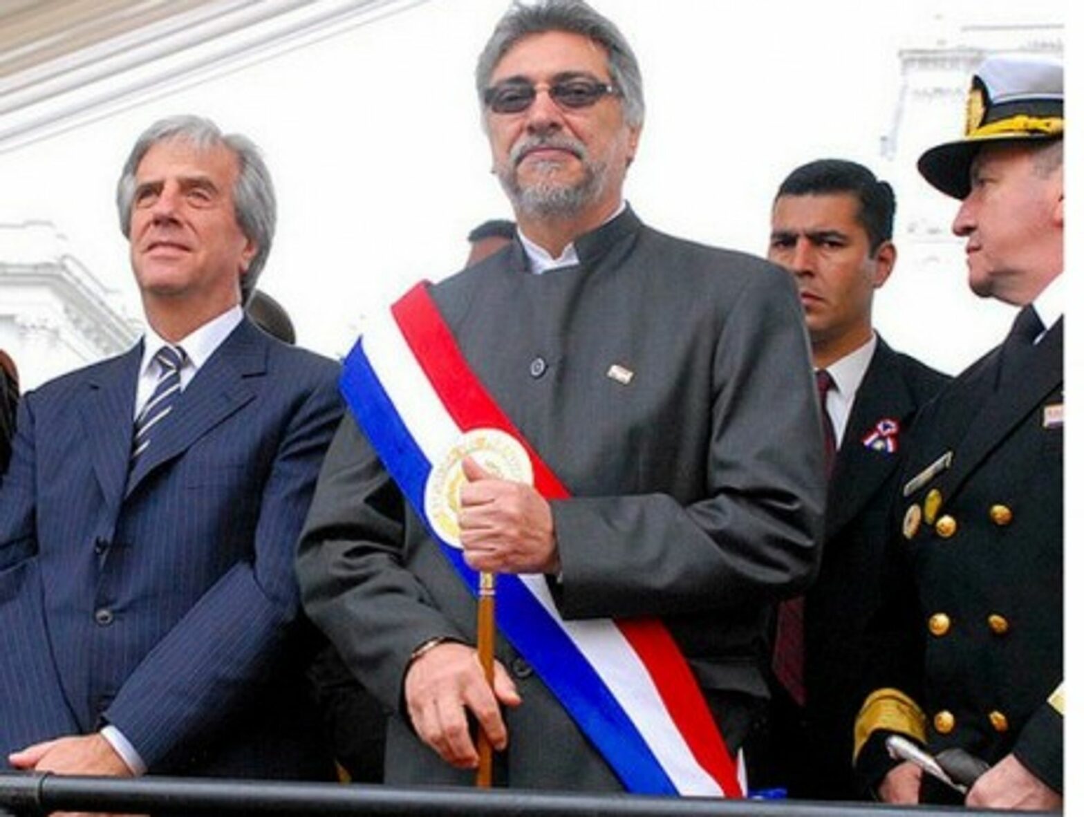 Lugo (center) has a unique biography (Juan Alberto Perez)
