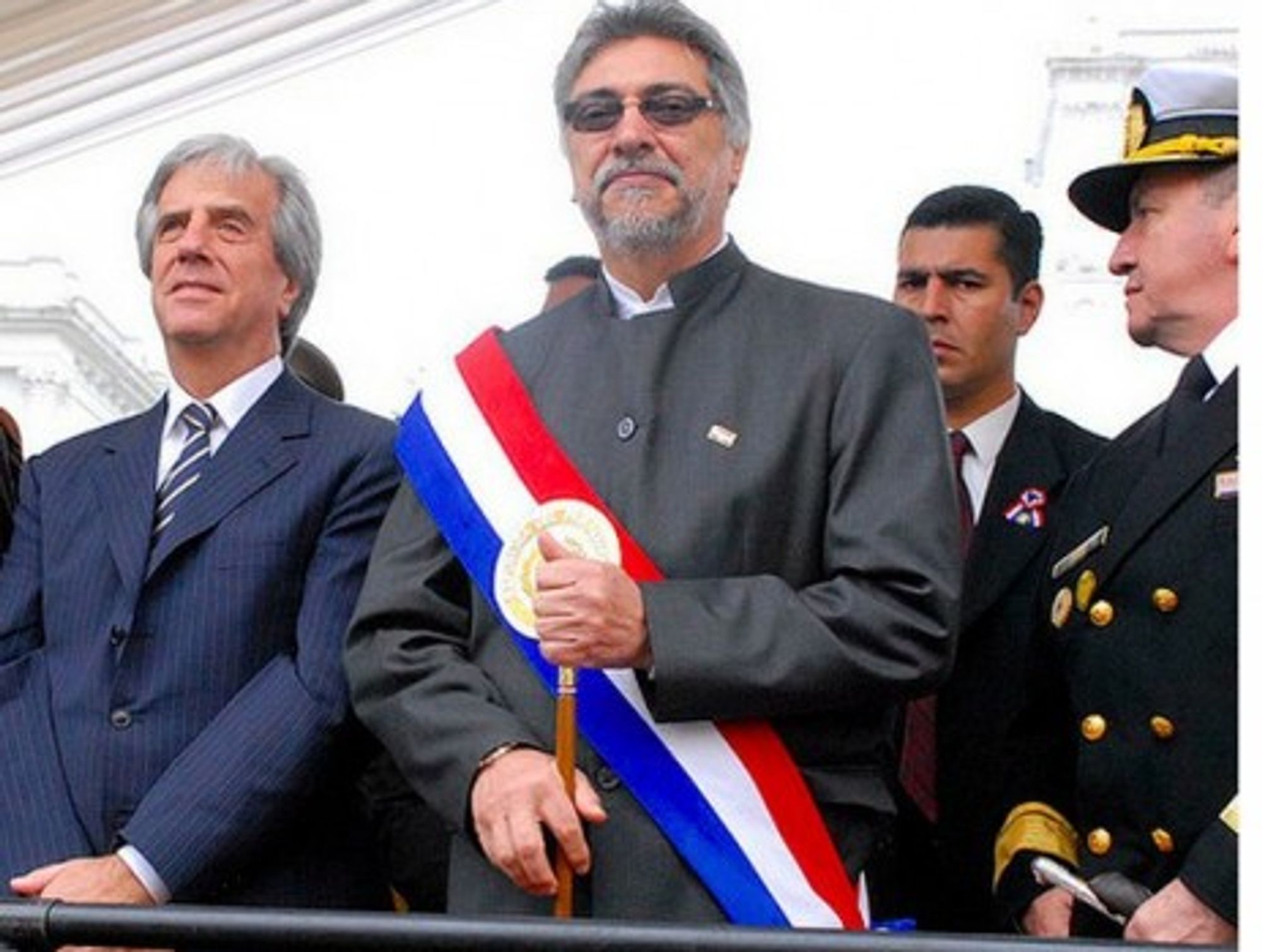 Lugo (center) has a unique biography (Juan Alberto Perez)