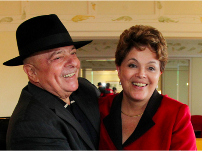 Lula and Dilma in December