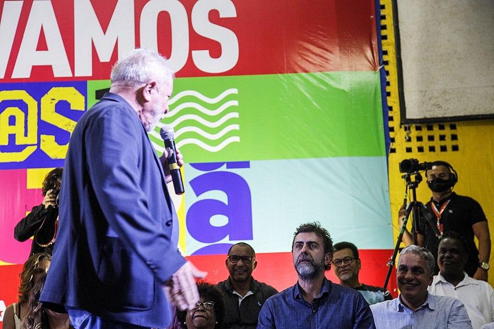 Lula in Rio de Janeiro