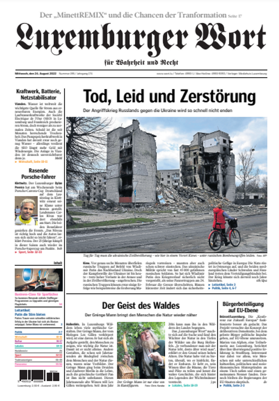 LUXEMBOURG - Luxemburger Wort