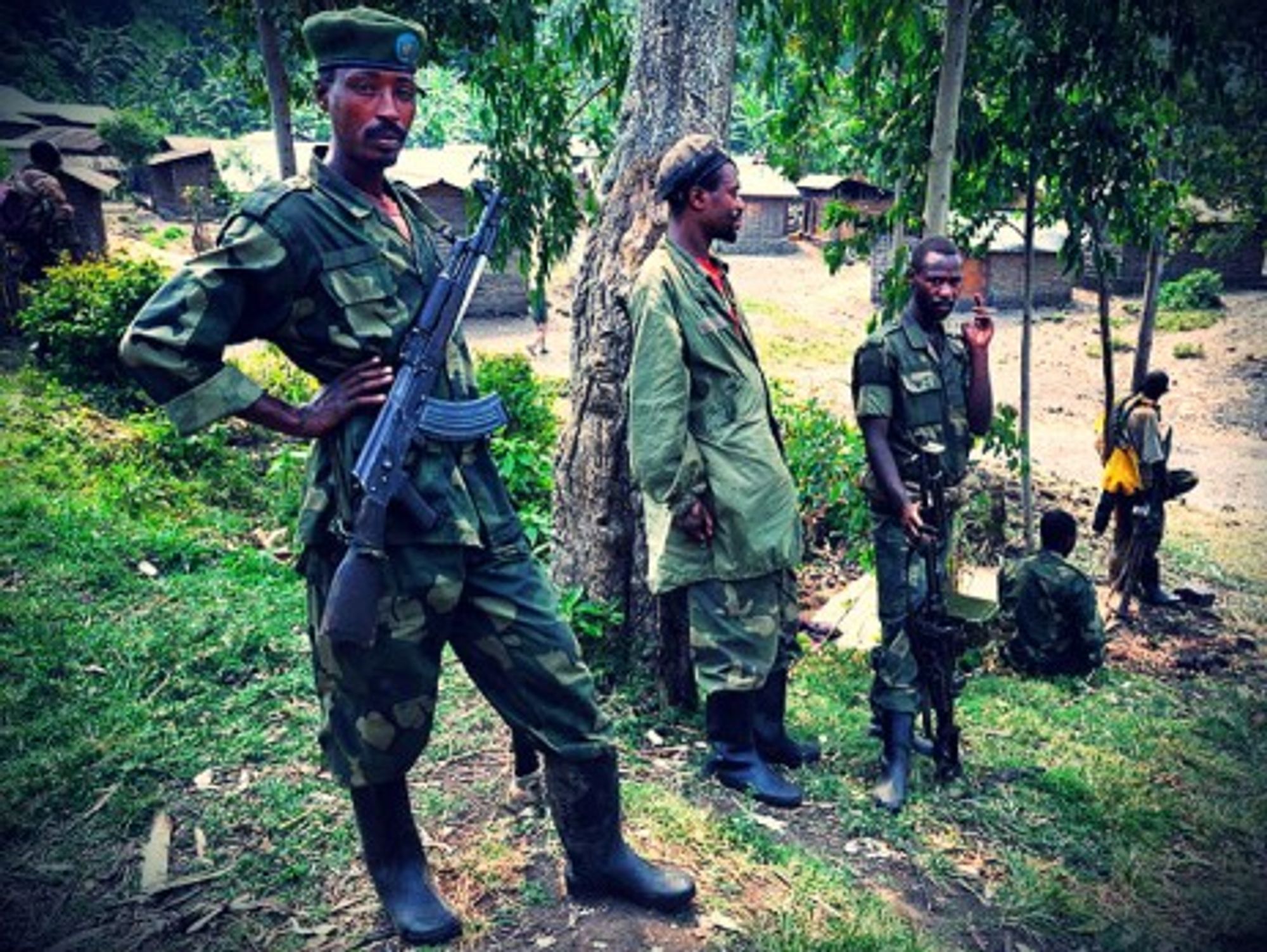 M23 fighters in North Kivu, Democratic Republic of Congo