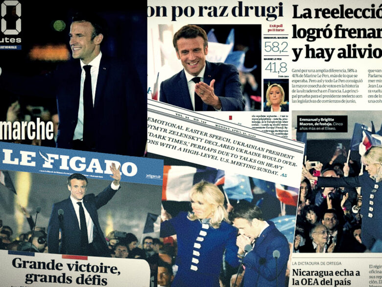 Macron, Part Deux: France And The World React In 22 Front Pages