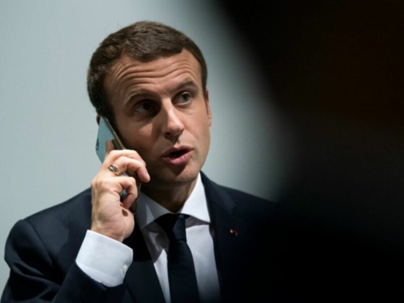 Macron's telephone diplomacy