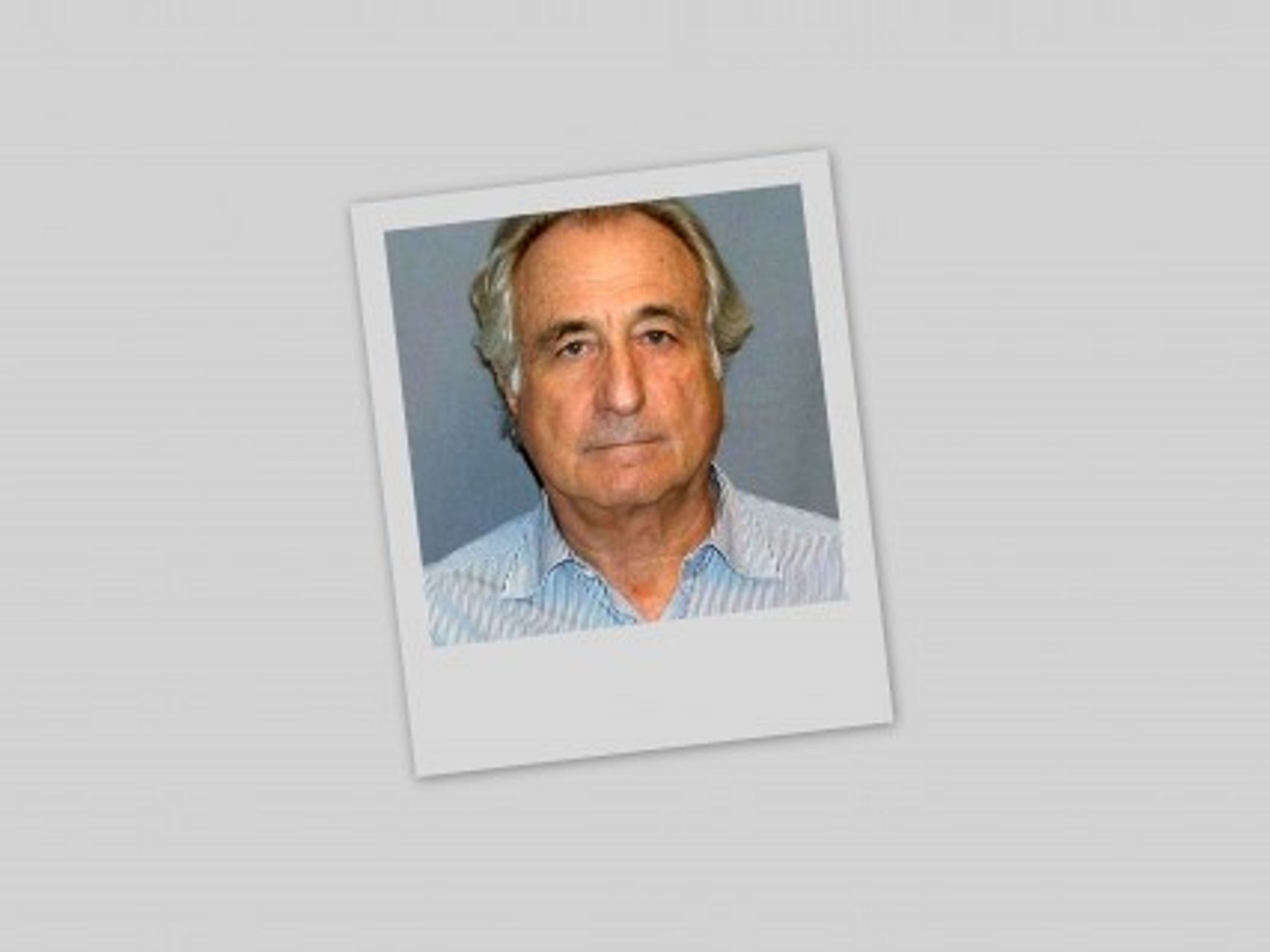 Madoff's prison mugshot (United States Department of Justice)