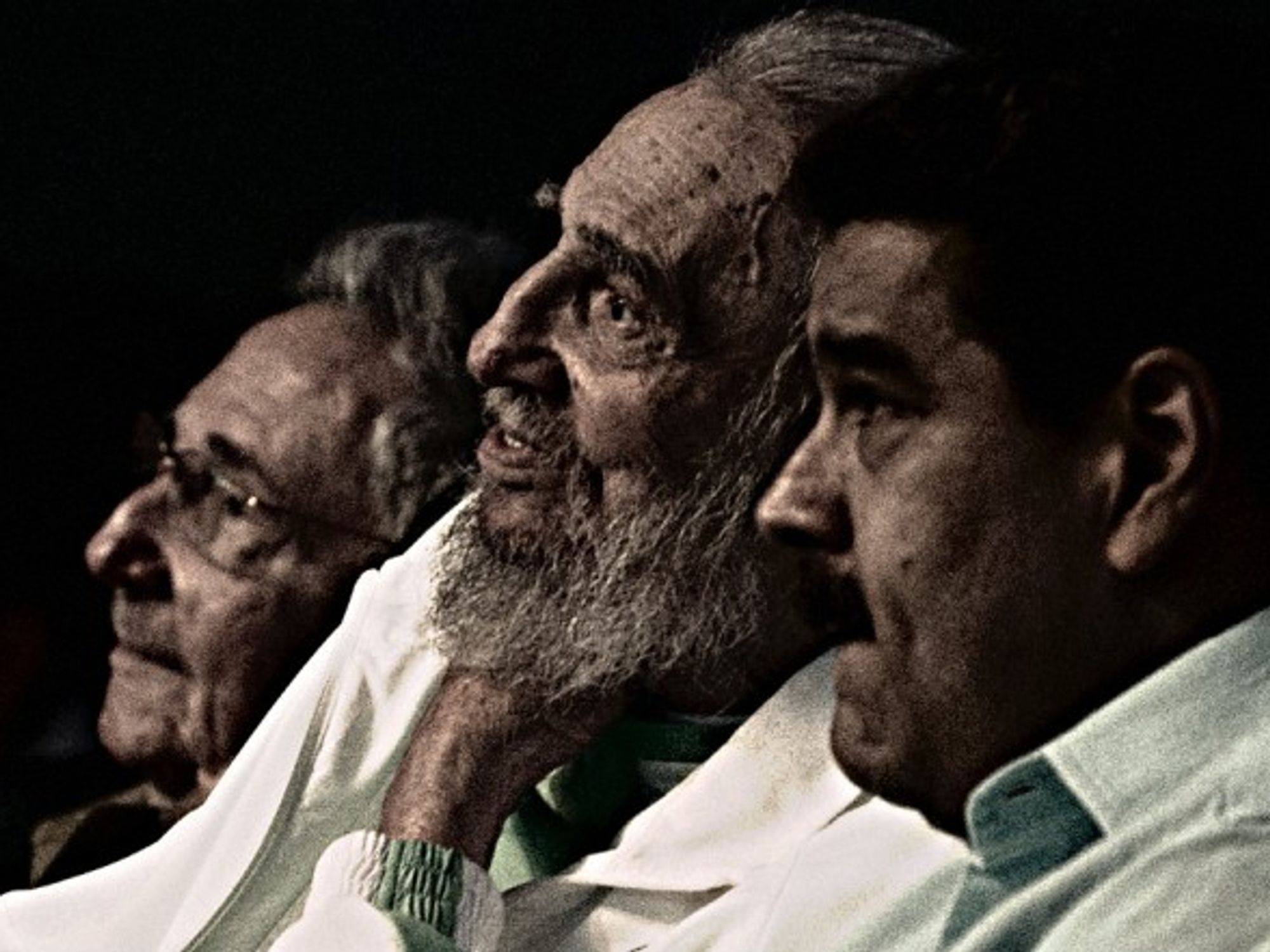 Maduro at Fidel Castro's 90th birthday celebration