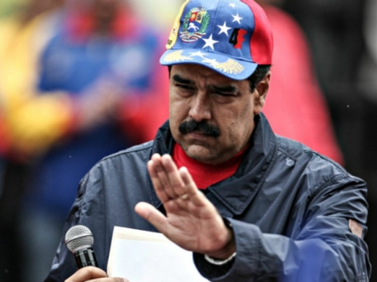Maduro on May 1 in Caracas.