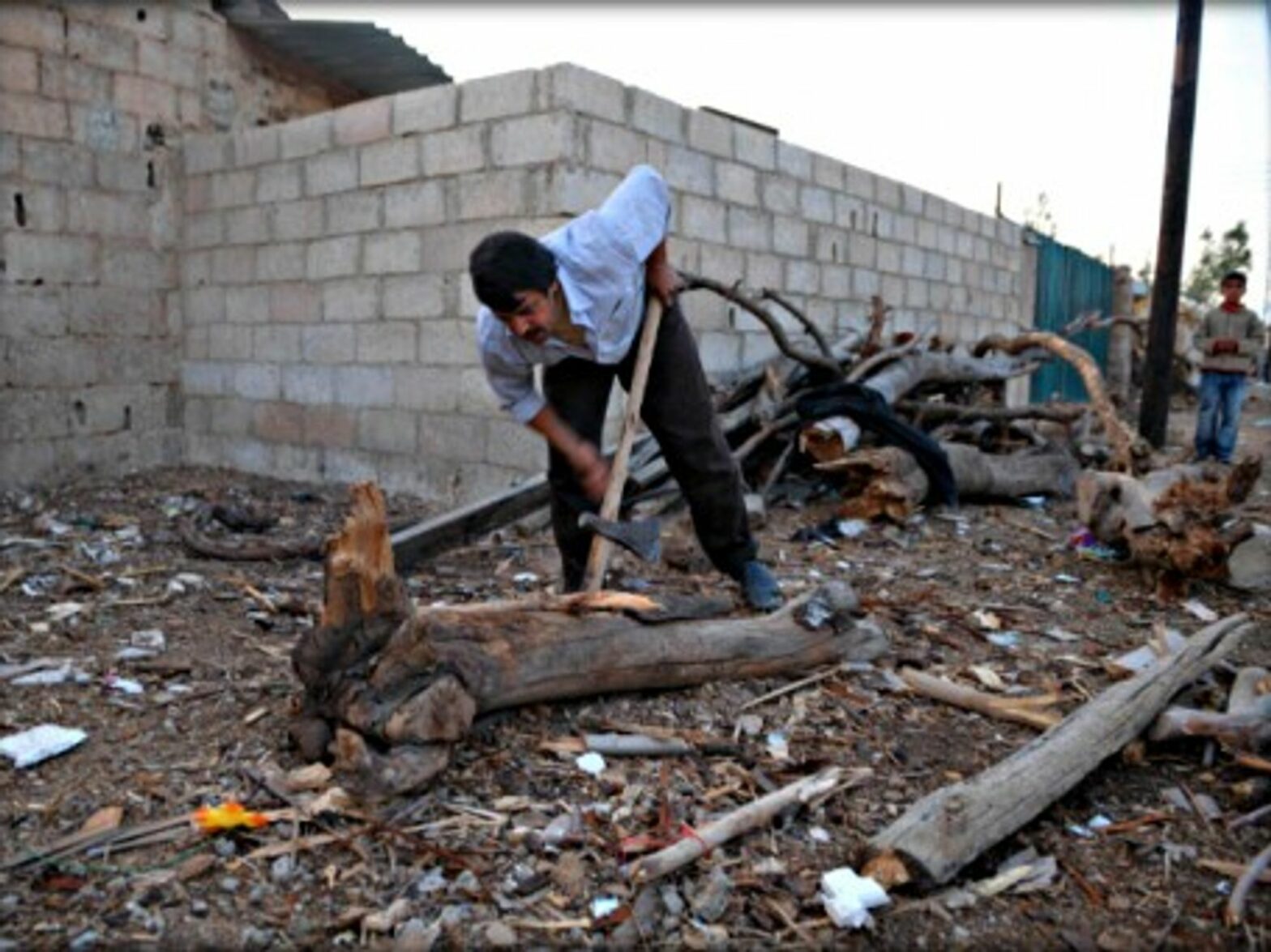 Making do with what's available in Damascus