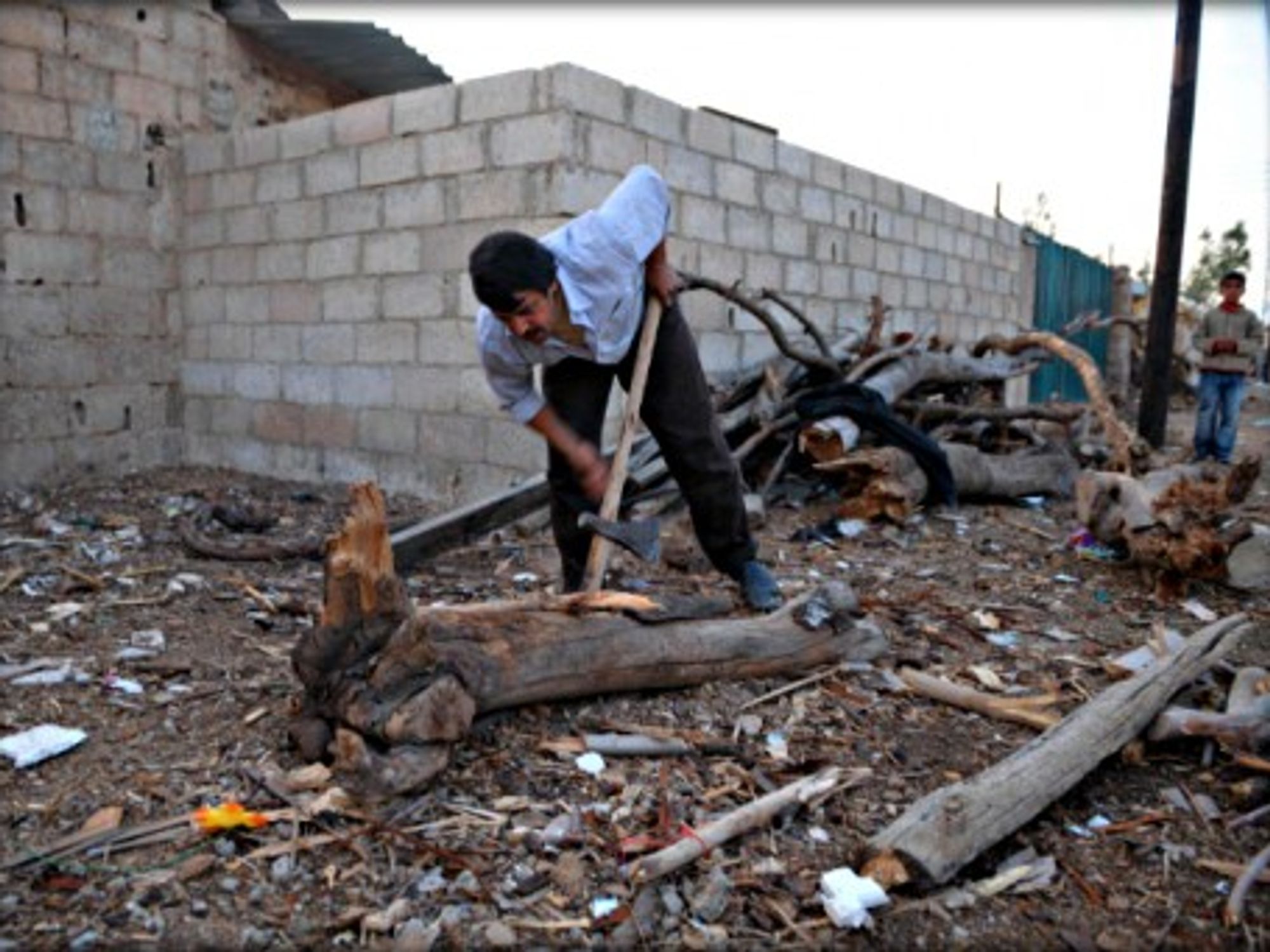 Making do with what's available in Damascus