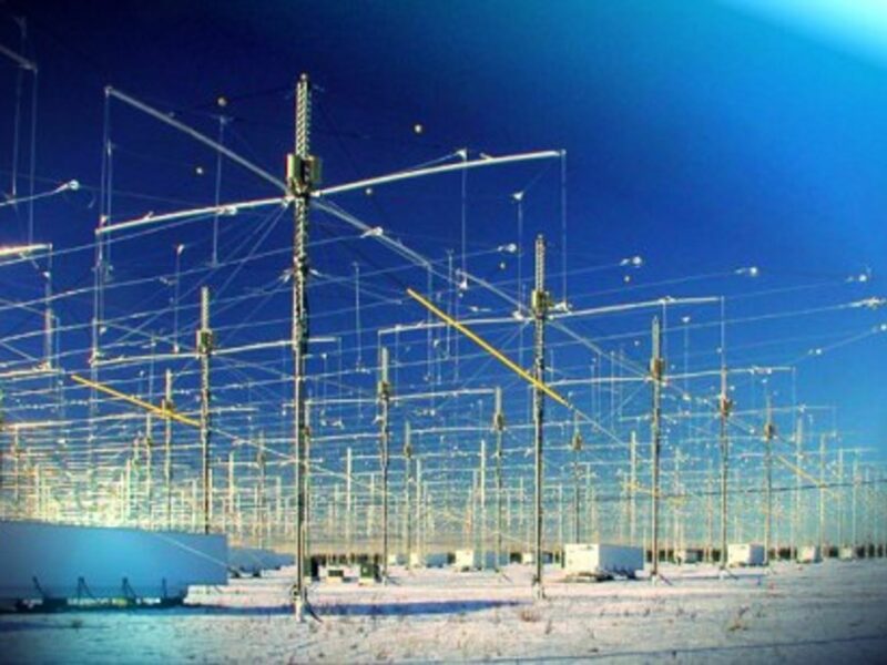 Manipulating the weather? The HAARP antenna array