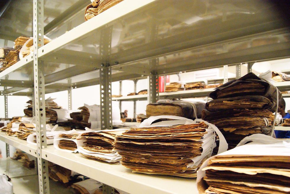 Manuscripts of the Ahmed Baba Centre.