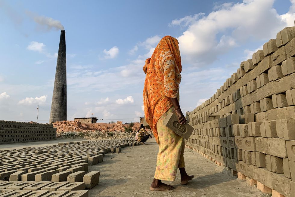 Many women are employed in occupations like brick-laying, which expose them to more air pollution exposure