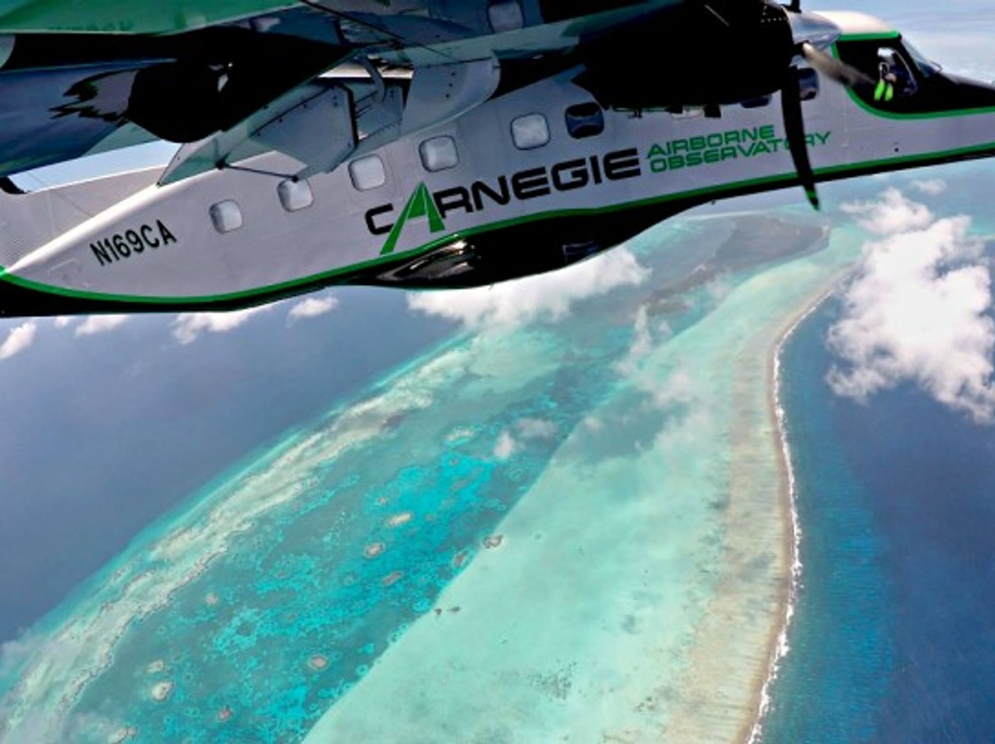 Mapping coral reefs from up high