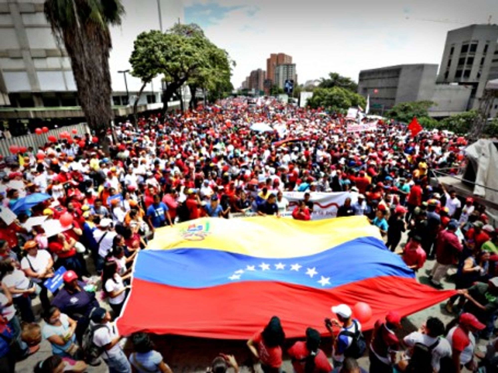 March 15 demonstration against U.S. sanctions in Caracas
