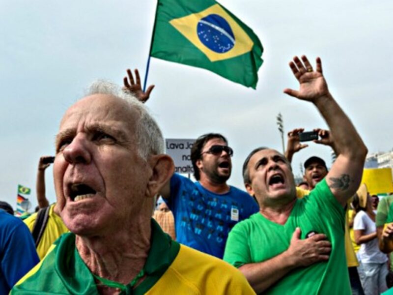 March 15 protest in Rio de Janeiro