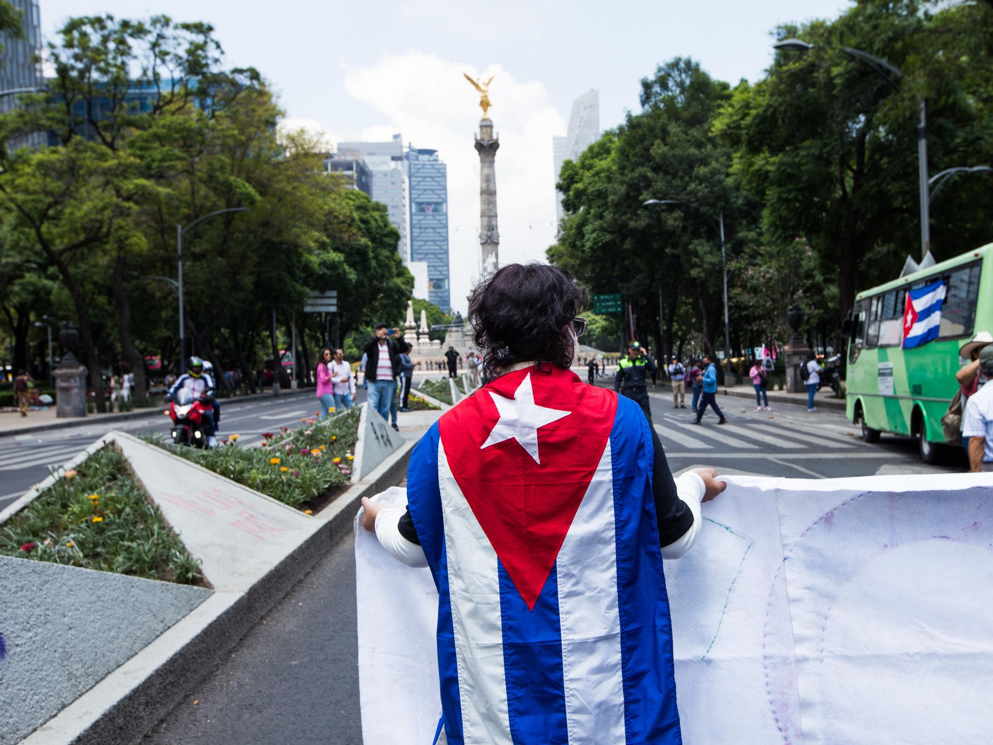 March for the 69th anniversary of the beginning of the Cuban Revolution.
