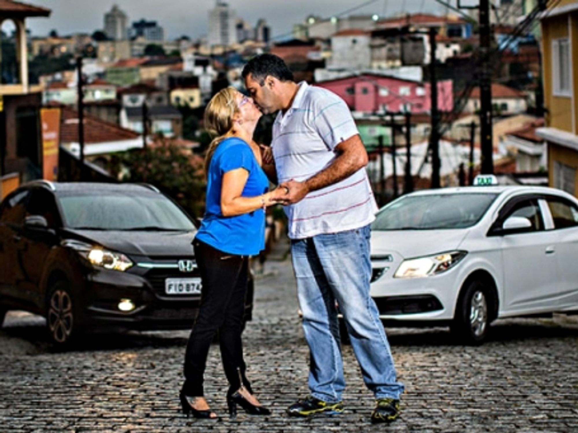 Marcio and Eunice: taxi and Uber drivers