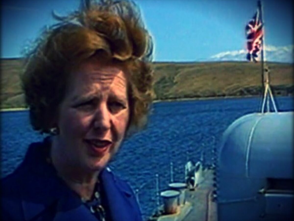 Margaret Thatcher only went to the Falklands twice