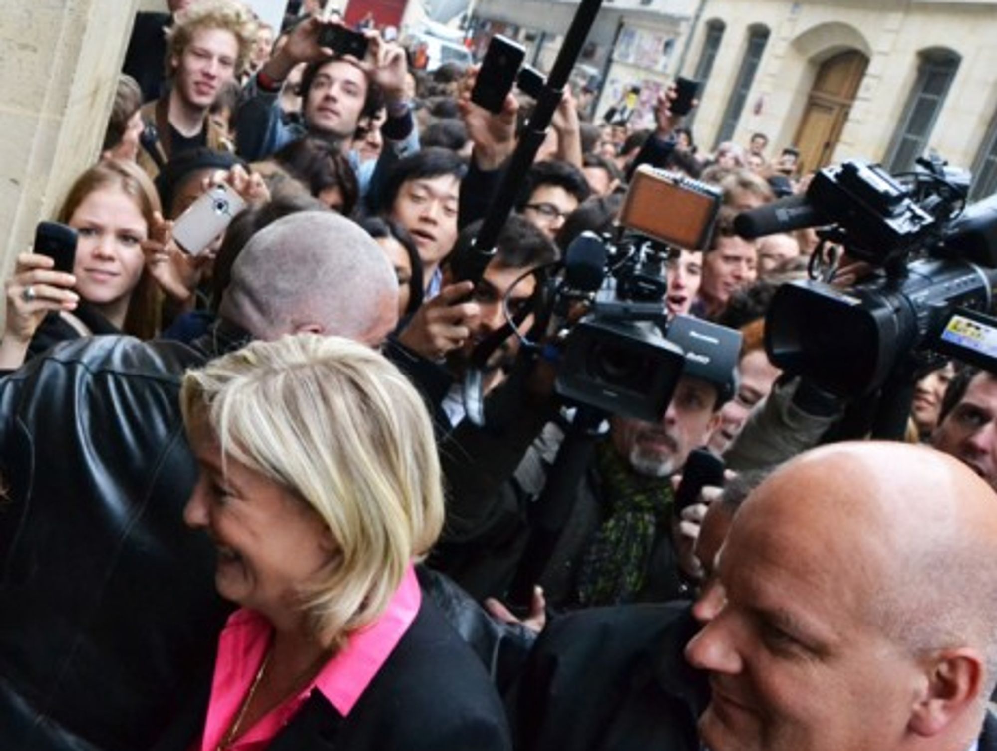 Marine Le Pen earlier this month in Paris (RemiJDN)