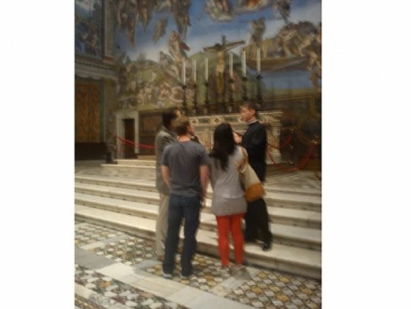 Mark Zuckerberg *likes the Sistine Chapel (Twitter)
