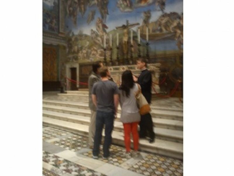 Mark Zuckerberg *likes the Sistine Chapel (Twitter)