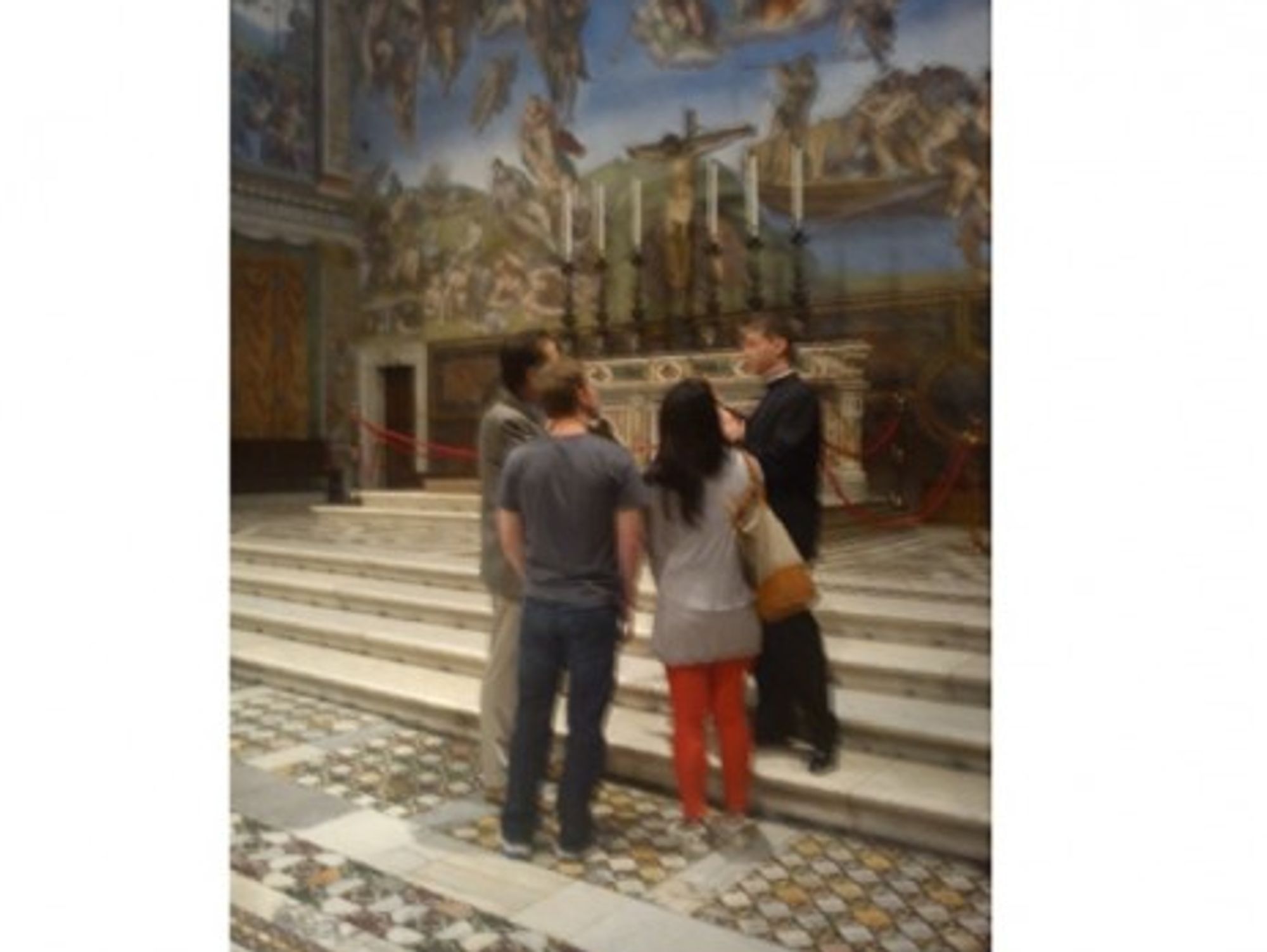 Mark Zuckerberg *likes the Sistine Chapel (Twitter)