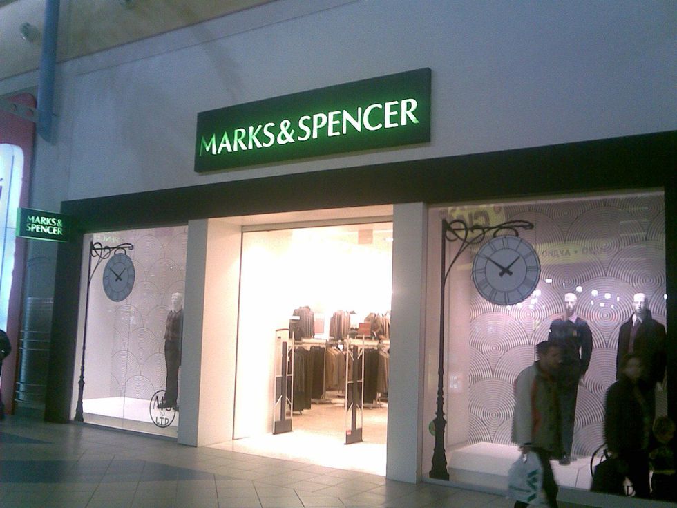 Marks and Spencer store in Moscow