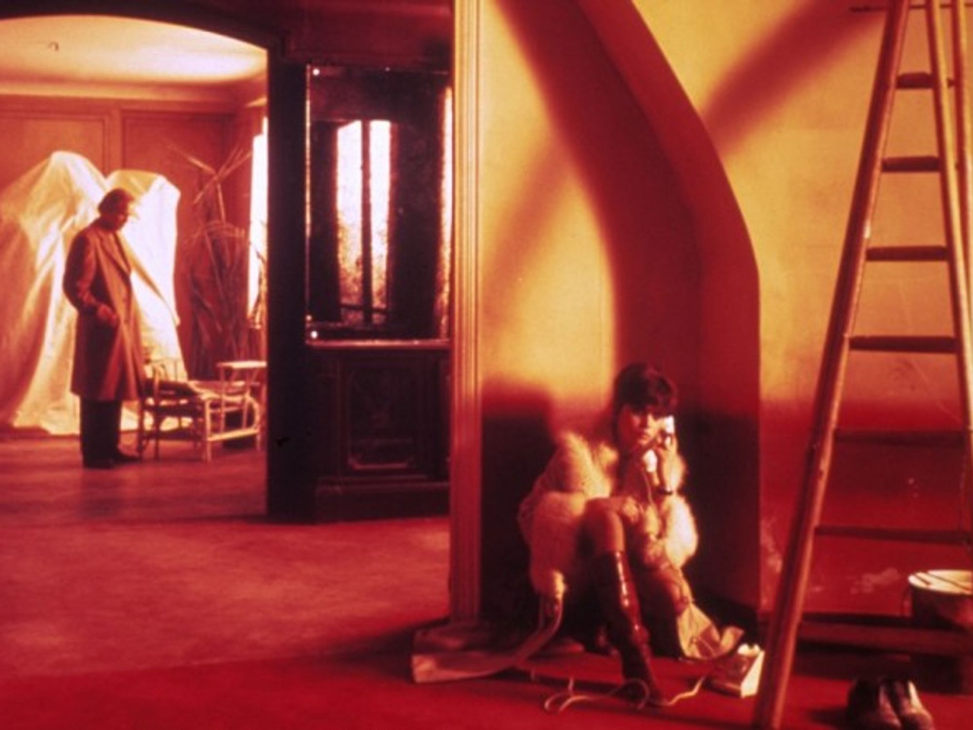 Marlon Brando and Maria Schneider in Last Tango In Paris, 1972