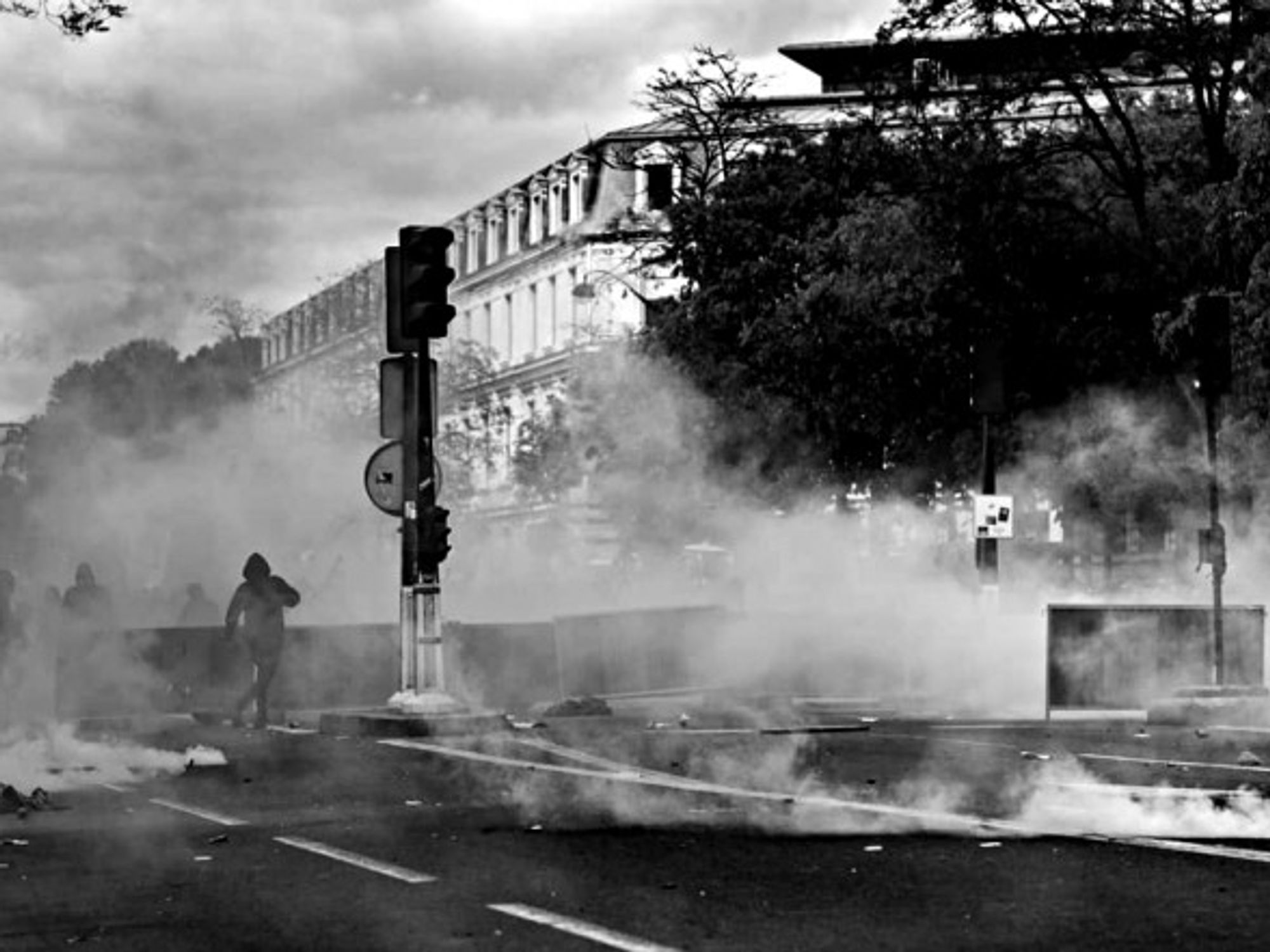 May 1 protests in Paris