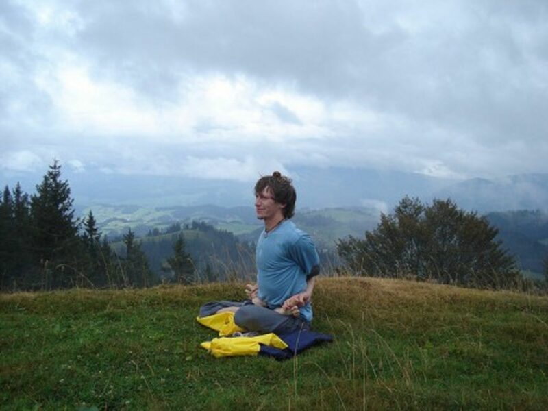 Meditation in the Swiss Alps (Evan Lovely)