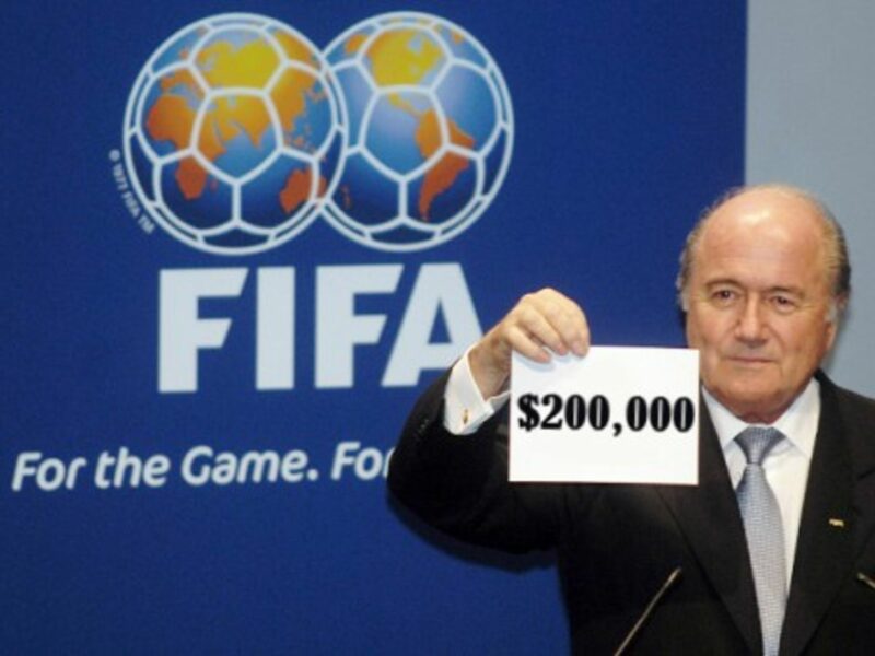 Members of FIFA's Executive Committee secretly doubled their own salaries, it was revealed Sunday.
